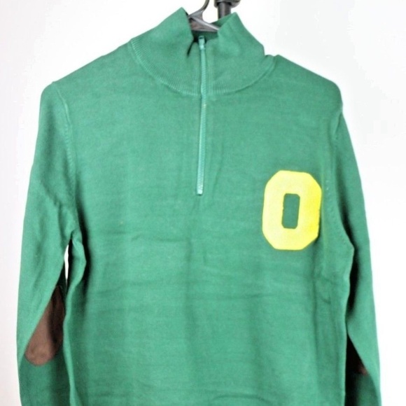 Other - Oregon Ducks Men's Quarter Zip Sweater (Green) Other - Oregon Ducks Men's Quarter Zip Sweater (Green)